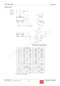 DTA115EMT2L Datasheet Pagina 7