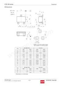 DTA115EMT2L Datasheet Pagina 9