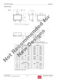 DTC144TETL Datasheet Pagina 4