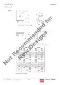 DTC144TETL Datasheet Pagina 5