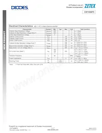 DXT458P5-13 Datasheet Pagina 4