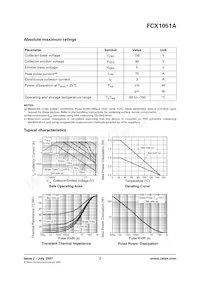 FCX1051ATA Datenblatt Seite 2