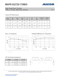 MAPR-002729-170M00 Datasheet Pagina 2