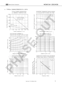 NE46134-T1-QS-AZ Datasheet Pagina 3