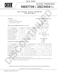 NE67739-A Datasheet Copertura