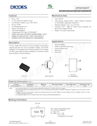 ZXTN07045EFFTA Datasheet Copertura