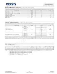 ZXTP19020CFFTA Datenblatt Seite 2