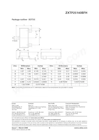 ZXTP25140BFHTA數據表 頁面 6