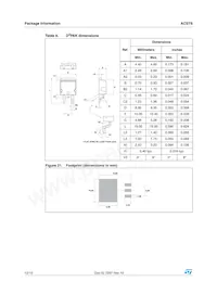 ACST6-7SR Datasheet Pagina 12