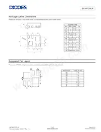 BC847CDLP-7 Datasheet Pagina 5