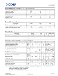BCM857BS-7-F Datasheet Pagina 2