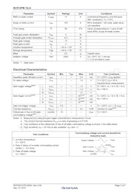 BCR12PM-12LAA8#B00 Datasheet Pagina 2