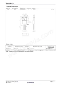 BCR16PM-12LG#B00 Datasheet Pagina 7