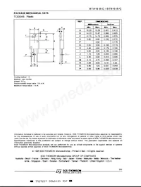 BTA10-400C Datasheet Pagina 5