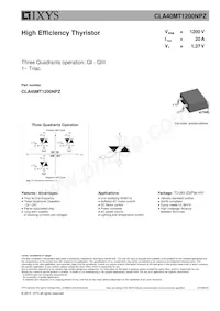 CLA40MT1200NPZ-TRL Datasheet Copertura