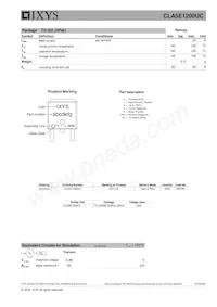 CLA5E1200UC-TRL數據表 頁面 3