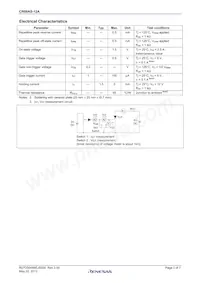 CR08AS-12A-T14#B10 Datasheet Pagina 2