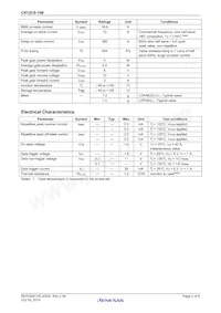 CR12CS-16B-T1#BH0 Datasheet Pagina 2