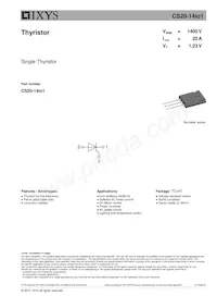 CS20-14IO1 Datasheet Copertura