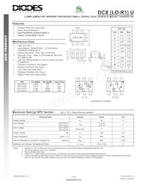 DCX142TU-7-F Datasheet Copertura