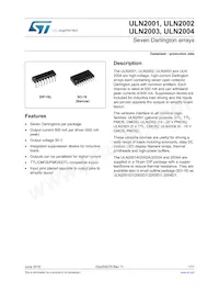 E-ULN2004A Datasheet Copertura