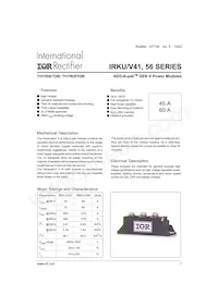 IRKU56/16A Datasheet Copertura