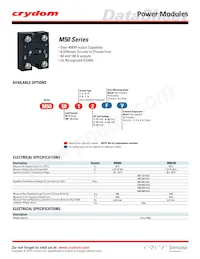 M5010085 Datasheet Cover