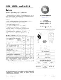 MAC16CM Datasheet Copertura