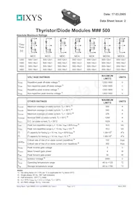 MDC500-18IO1數據表 封面