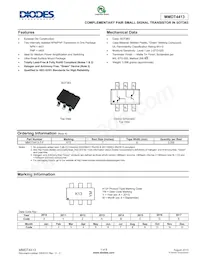 MMDT4413-7 Datasheet Copertura