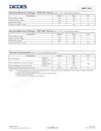 MMDT5451-7 Datasheet Page 2