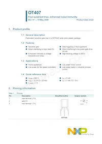 OT407 Datasheet Copertura