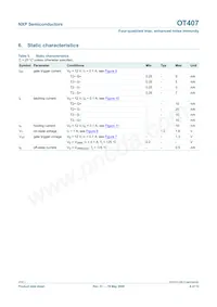 OT407 Datasheet Pagina 6