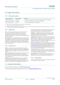 OT407 Datasheet Pagina 11