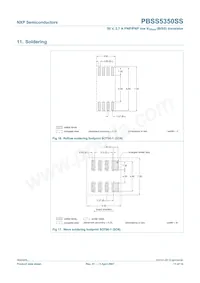 PBSS5350SS Datasheet Pagina 11