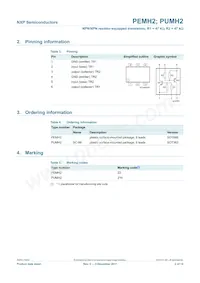 PUMH2/DG/B3 Datasheet Pagina 3