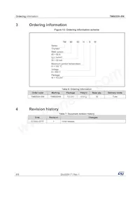 TM8050H-8W Datasheet Pagina 8