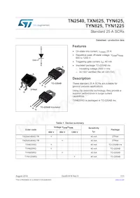 TN2540-600G Datenblatt Cover