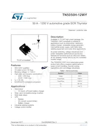 TN5050H-12WY Datenblatt Cover