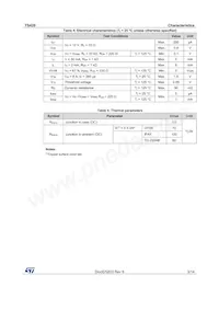 TS420-700T Datasheet Page 3