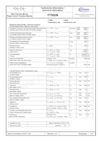 TT500N18KOFHPSA2 Datasheet Pagina 2