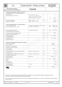 TZ500N14KOFHPSA1 Datasheet Pagina 2