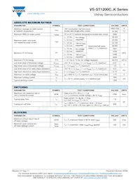 VS-ST1200C20K1P Datasheet Page 2