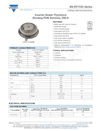 VS-ST173C12CFP1 Datasheet Cover