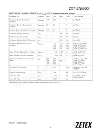 ZXT12N50DXTC Datasheet Page 4