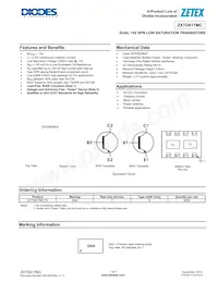 ZXTD617MCTA Datasheet Copertura