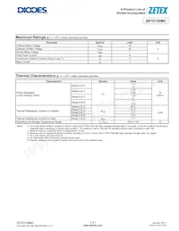ZXTD720MCTA Datasheet Page 2