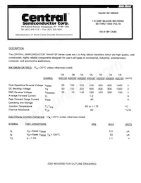 1N4004SP TR Datenblatt Cover