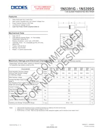 1N5397G-T Datasheet Copertura