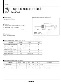 1SR124-400AT-82 Datasheet Copertura